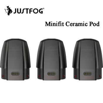 3pcs Justfog Minifit Ceramic Pod Cartridge 1.5ml With 1.6ohm Coil For JUSTFOG Minifit Pod Vape Kit refillable cartridge
3pcs Justfog Minifit Ceramic Pod Cartridge 1.5ml With 1.6ohm Coil For JUSTFOG Minifit Pod Vape Kit refillable cartridge
