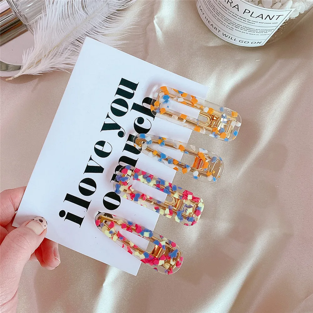 Fashion Contrasting Colors Hollow Acrylic Waterdrop Square Hairpin Transparent Mixed Color Hairpin Barrettes Hair Accessories 
Fashion Contrasting Colors Hollow Acrylic Waterdrop Square Hairpin Transparent Mixed Color Hairpin Barrettes Hair Accessories