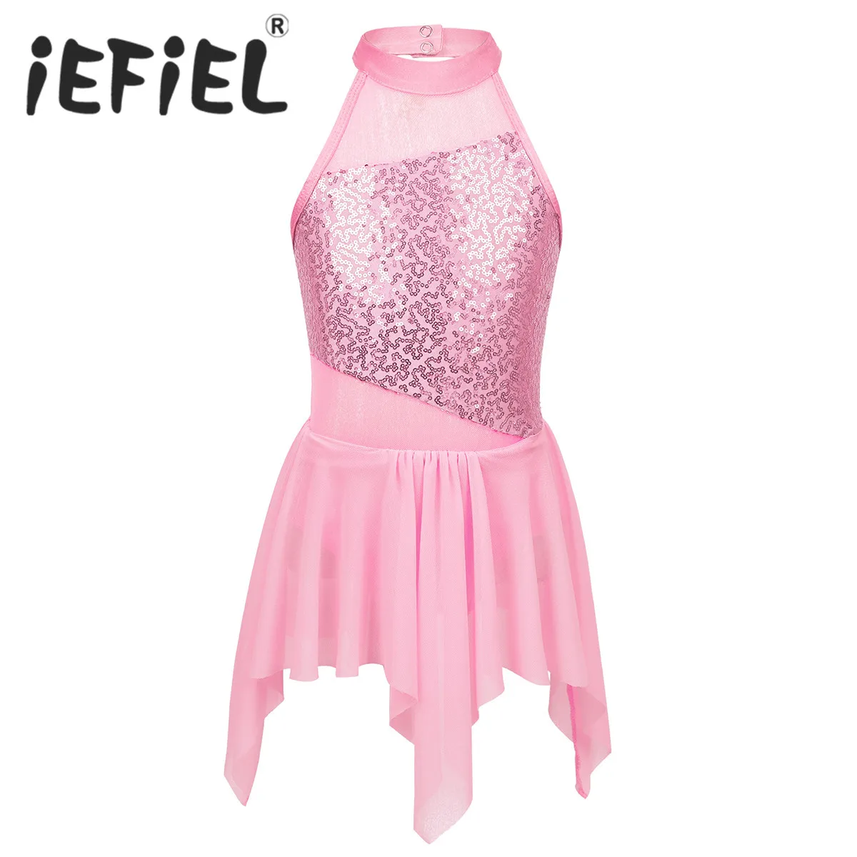 Squins Kids Girls Sleeveless Cutout Back Leotard Ballet Dance Tulle Tutu Dress for Lyrical Modern Contemporary Ballroom Dance
Squins Kids Girls Sleeveless Cutout Back Leotard Ballet Dance Tulle Tutu Dress for Lyrical Modern Contemporary Ballroom Dance