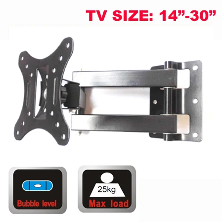 D-mount LCD-123 25kg 14"-30" 27" 2 arm folding retractable steel LCD PLASMA tv bracket VESA 75x75 100x100 lcd wall mount holder
D-mount LCD-123 25kg 14"-30" 27" 2 arm folding retractable steel LCD PLASMA tv bracket VESA 75x75 100x100 lcd wall mount holder
