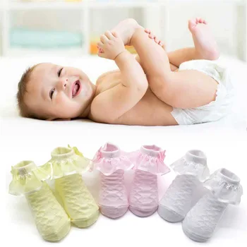 2 Pairs Lace Princess Style Baby Cotton Warm Socks Newborn Baby Socks Wear in Spring Autumn for 0-6 Months Babies Girls
2 Pairs Lace Princess Style Baby Cotton Warm Socks Newborn Baby Socks Wear in Spring Autumn for 0-6 Months Babies Girls