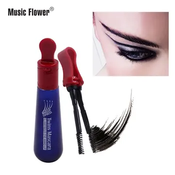 Music flower 4D silk fiber lash mascara with 2 brushes waterproof long lasting Thick curling lengthening mascara tint MU006
Music flower 4D silk fiber lash mascara with 2 brushes waterproof long lasting Thick curling lengthening mascara tint MU006