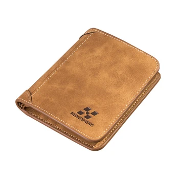 Men's Wallets Trifold Credit Card Holder Vintage Scrub PU Leather Short Wallet With Photo/ Credit Card Holders SIM Card Holder
Men's Wallets Trifold Credit Card Holder Vintage Scrub PU Leather Short Wallet With Photo/ Credit Card Holders SIM Card Holder