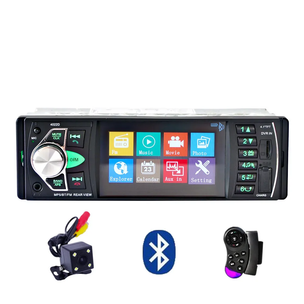 Fonwoon General Autoradio 1 Din Bluetooth Car Audio Stereo Central Multimidia Player Car Radio USB AUX FM Support Rear Camera
Fonwoon General Autoradio 1 Din Bluetooth Car Audio Stereo Central Multimidia Player Car Radio USB AUX FM Support Rear Camera