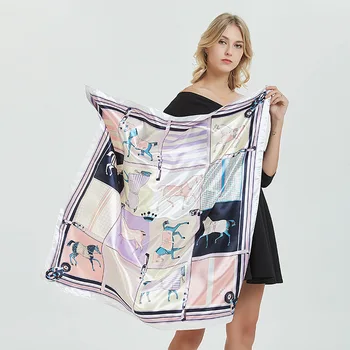 10pcs/lot silk scarf Amazon new 90cm printing simulation silk female large square scarf satin scarf shawl factory wholesale
10pcs/lot silk scarf Amazon new 90cm printing simulation silk female large square scarf satin scarf shawl factory wholesale