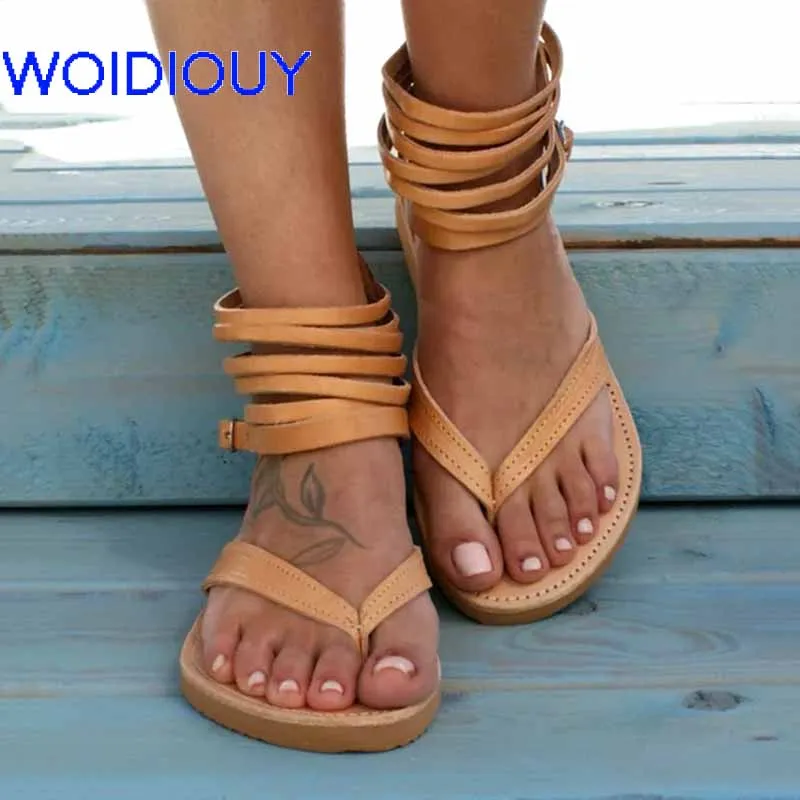 Women Sandals Handmade Greek Zipper Gladiator Sandals Slides Summer Flat Casual Summer Shoes Female Flat Sandals Beach Shoes
Women Sandals Handmade Greek Zipper Gladiator Sandals Slides Summer Flat Casual Summer Shoes Female Flat Sandals Beach Shoes