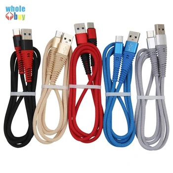 100pcs 1m Mermaid Nylon Braided Fabric Micro Usb 5pin 8pin Type C Data Sync Charger Cable for Iphone 8 HTC Huawei SONY Nokia
100pcs 1m Mermaid Nylon Braided Fabric Micro Usb 5pin 8pin Type C Data Sync Charger Cable for Iphone 8 HTC Huawei SONY Nokia