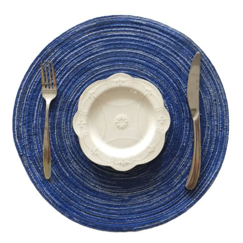 MeyJig 4Pcs/lot Dinner Placemat Linen Dining Table Mat Disc Pads Bowl Pad Coasters Waterproof Table Decor Cloth Insulation Pad
MeyJig 4Pcs/lot Dinner Placemat Linen Dining Table Mat Disc Pads Bowl Pad Coasters Waterproof Table Decor Cloth Insulation Pad