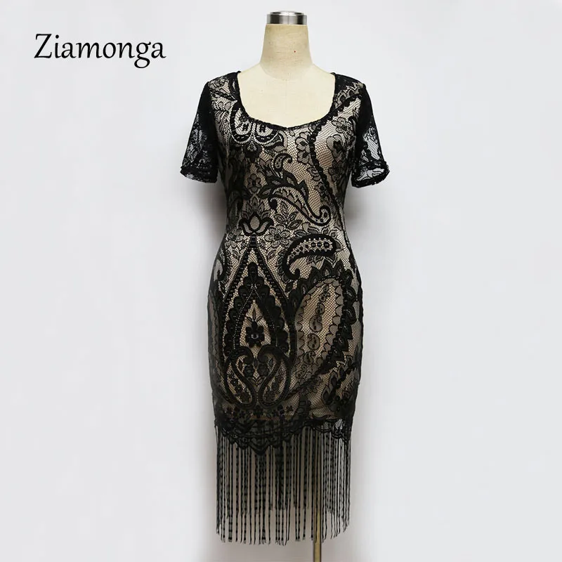 Ziamonga Women Summer Dress Vintage Ladylike Fringe Tassel Flower Lace Dress Short Sleeve Sheath Pencil Office Bodycon Dress
Ziamonga Women Summer Dress Vintage Ladylike Fringe Tassel Flower Lace Dress Short Sleeve Sheath Pencil Office Bodycon Dress