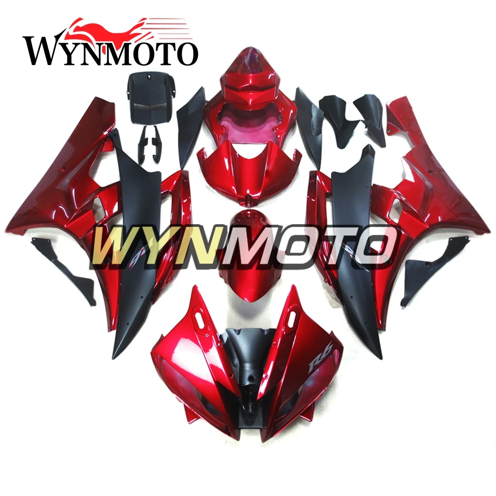 Complete Fairings Kit For Yamaha R6 2006-2007 06 07 Year Injection ABS Plastics Frames Bodywork Motorcycle Dark Red Black Covers
Complete Fairings Kit For Yamaha R6 2006-2007 06 07 Year Injection ABS Plastics Frames Bodywork Motorcycle Dark Red Black Covers