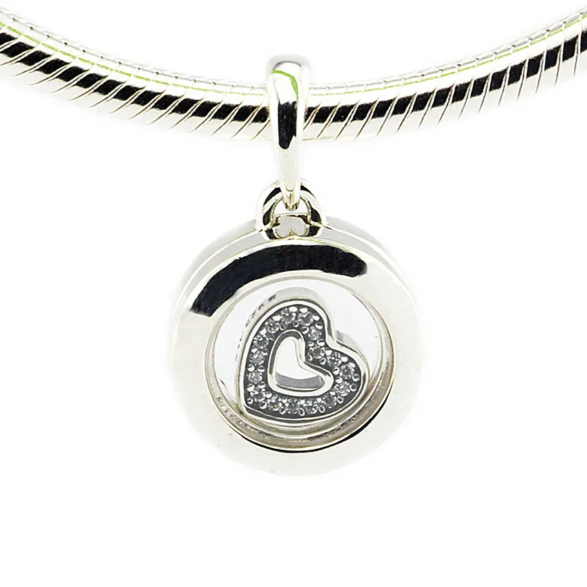 100% 925 Sterling Silver Floating Locket Dangle Charm With Clear CZ Fit Bracelets & Necklaces DIY For Jewelry Making SL454
100% 925 Sterling Silver Floating Locket Dangle Charm With Clear CZ Fit Bracelets & Necklaces DIY For Jewelry Making SL454