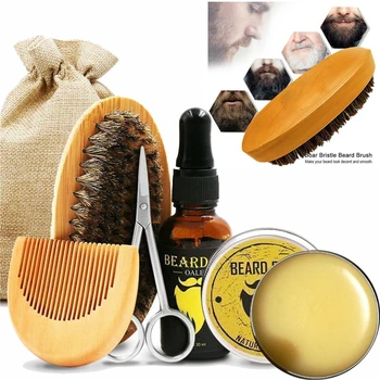 6Pcs Beard Growth Kit Men Beard Oil&Moisturizing Wax Blam&Comb&Brush&Styling Scissors Hair Set For Beard Care Gift 2019 Hot Sale
6Pcs Beard Growth Kit Men Beard Oil&Moisturizing Wax Blam&Comb&Brush&Styling Scissors Hair Set For Beard Care Gift 2019 Hot Sale