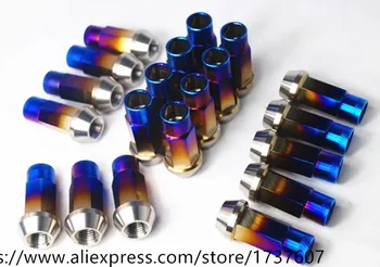 5pcs Titanium alloy car nut M12*1.5*45mm model general roasted blue M12 Wheel nuts
5pcs Titanium alloy car nut M12*1.5*45mm model general roasted blue M12 Wheel nuts