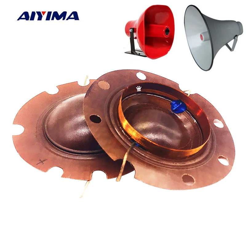 Aiyima 2 Вт шт. 50 твитер голосовой катушки мм 51 5 16Ohm вещания динамик диафрагмы ВЧ
