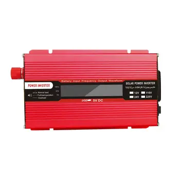 1500w Solar Inverter Multifunctional Travel Power Supply Control USB Car inverter DC 12V AC 220V LCD display
1500w Solar Inverter Multifunctional Travel Power Supply Control USB Car inverter DC 12V AC 220V LCD display