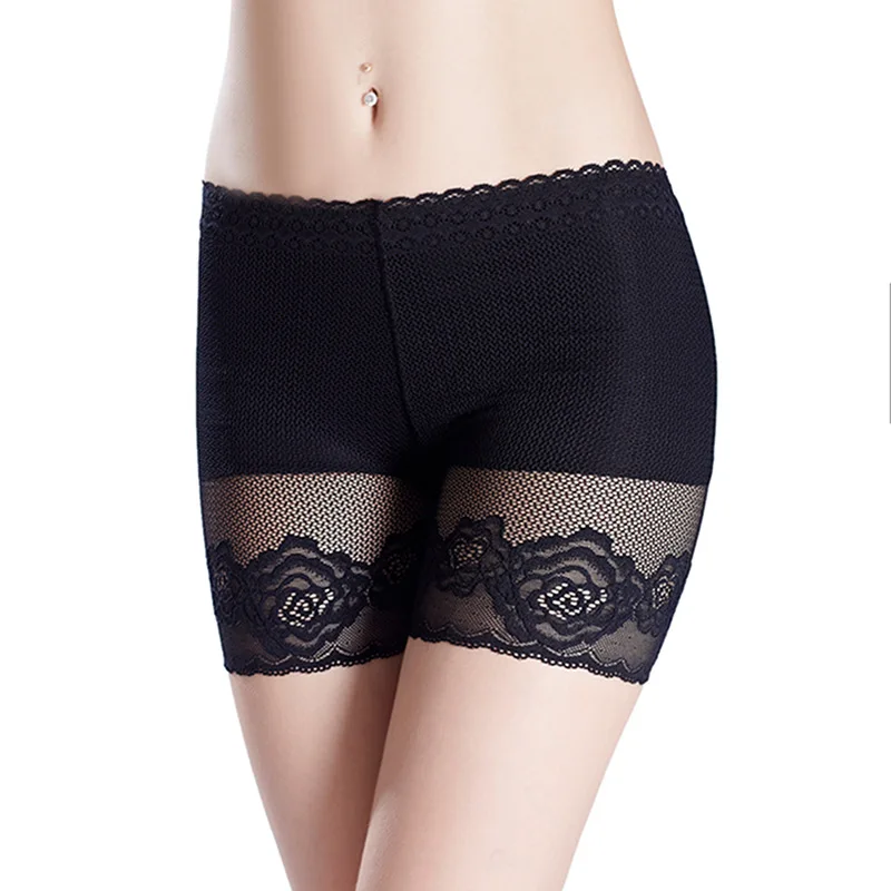 Summer sexy lace high elastic women safety short pants comfortable women fashion under shorts oversize women briefs boxers black
Summer sexy lace high elastic women safety short pants comfortable women fashion under shorts oversize women briefs boxers black