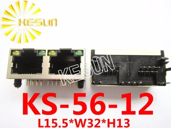 FREE SHIPPING 10PCS x RJ45 56/1x2 Shield type with LED Metal PCB Right Angle Modular Female Network Socket LAN Connector
FREE SHIPPING 10PCS x RJ45 56/1x2 Shield type with LED Metal PCB Right Angle Modular Female Network Socket LAN Connector
