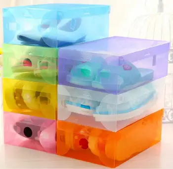 Useful 10pcs/lot Transparent Clear Plastic Shoes Storage Boxes Foldable Shoes Case Holder Portable Home storage Boxes 
Useful 10pcs/lot Transparent Clear Plastic Shoes Storage Boxes Foldable Shoes Case Holder Portable Home storage Boxes