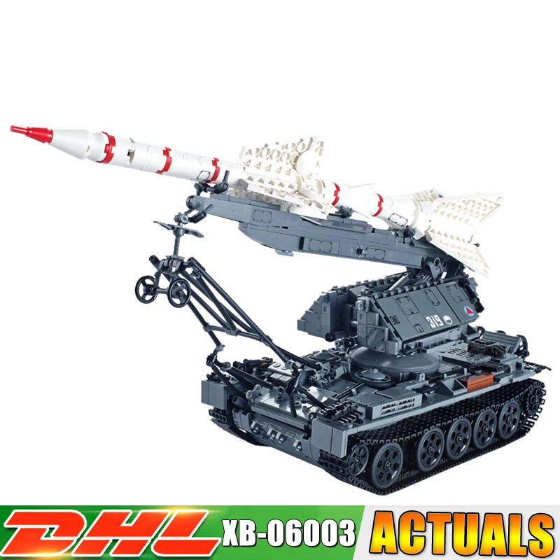 Xingbao 06003 1623Pcs Military Series The SA-2 Guideline Set Building Blocks Bricks Children Educational Boy`s Toys Model Gifts
Xingbao 06003 1623Pcs Military Series The SA-2 Guideline Set Building Blocks Bricks Children Educational Boy`s Toys Model Gifts