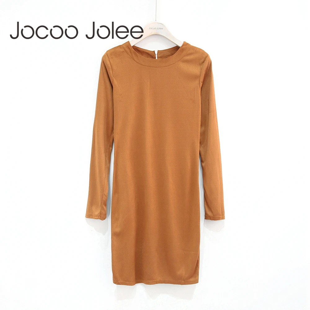 Jocoo Jolee Sexy Slim Women Dress Winter Warm Suede Mini Dress Clothing Females O-Neck Vintage Empire Dress 2017 Global Shopping
Jocoo Jolee Sexy Slim Women Dress Winter Warm Suede Mini Dress Clothing Females O-Neck Vintage Empire Dress 2017 Global Shopping