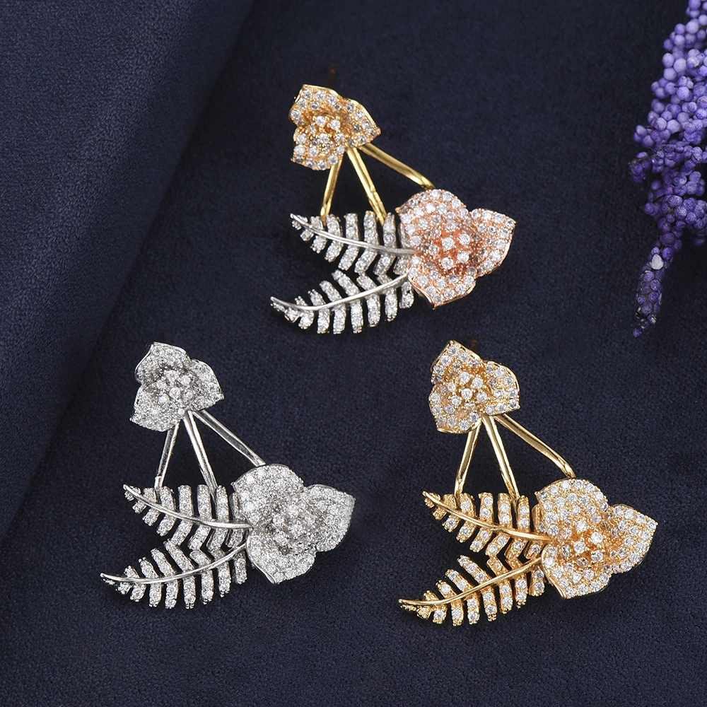 SisCathy 2019 Trendy Flower Shape Full Cubic Zirconia Stud Earrings Dubai Indian Fashion Jewelry For Women Girls Party Jewelry
SisCathy 2019 Trendy Flower Shape Full Cubic Zirconia Stud Earrings Dubai Indian Fashion Jewelry For Women Girls Party Jewelry