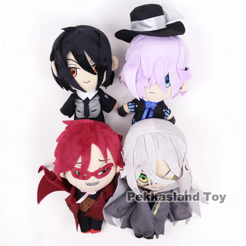 Black Butler Sebastian Ciel Grell Sutcliff Undertaker Plush Toy Soft Stuffed Doll
Black Butler Sebastian Ciel Grell Sutcliff Undertaker Plush Toy Soft Stuffed Doll
