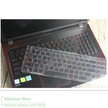 15 inch Ultra TPU Laptop Keyboard Cover Protector for ASUS GL553 GL553VD GL553VE GL553VW FX53VD FX53VE ZX53VW ZX53VD 15.6"
15 inch Ultra TPU Laptop Keyboard Cover Protector for ASUS GL553 GL553VD GL553VE GL553VW FX53VD FX53VE ZX53VW ZX53VD 15.6"