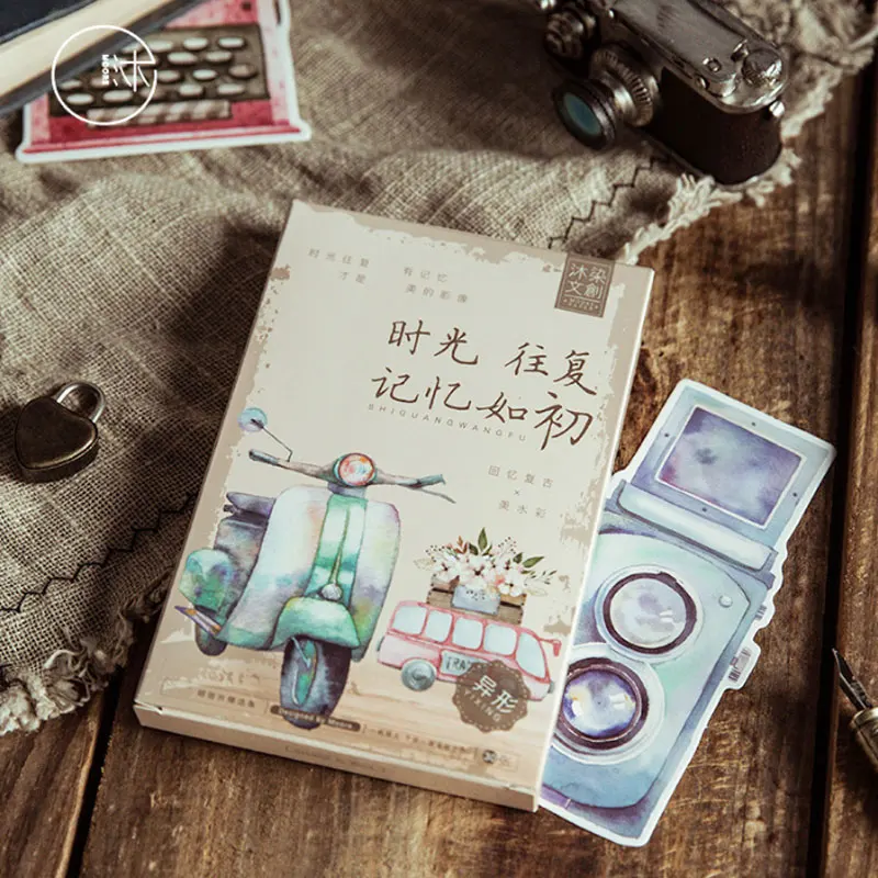 30 Pcs/box Retro memory greeting card blessing card message cards birthday card postcard gift
30 Pcs/box Retro memory greeting card blessing card message cards birthday card postcard gift