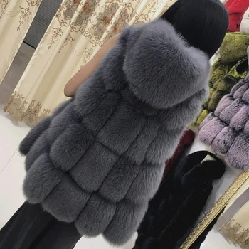 REROYFU Genuine Leather Fox Fur Coat Jacket Woman Real Fur Vest For Women's Long Natural Fox Fur Waistcoat Plus Size
REROYFU Genuine Leather Fox Fur Coat Jacket Woman Real Fur Vest For Women's Long Natural Fox Fur Waistcoat Plus Size