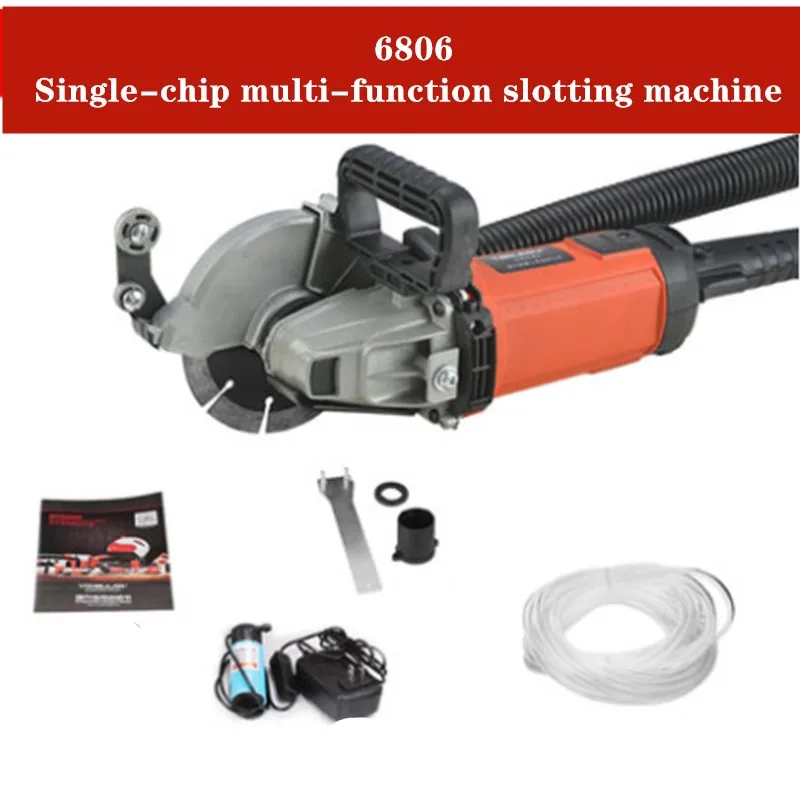 220V 2.8KW Single-chip multi-function slotting machineWall slotting machine Steel Concrete cutting machine
220V 2.8KW Single-chip multi-function slotting machineWall slotting machine Steel Concrete cutting machine