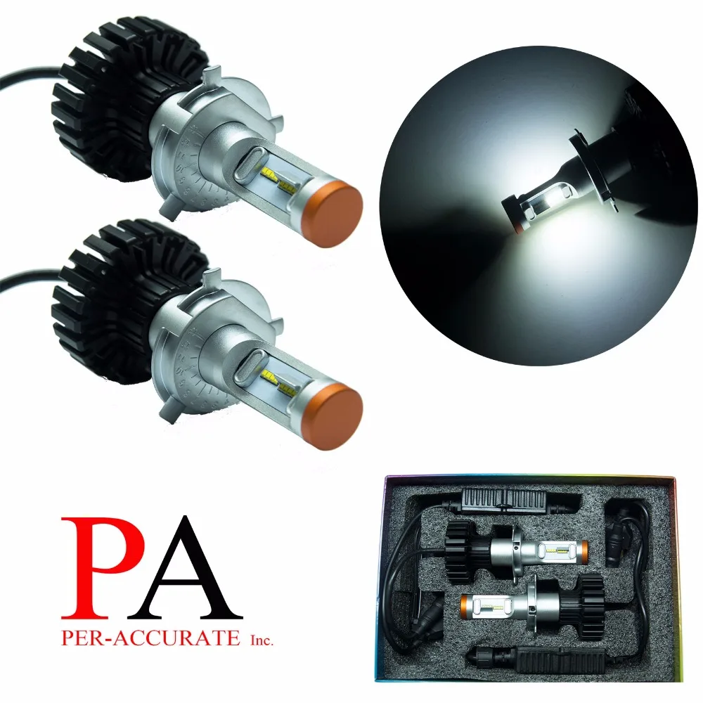 PA светодиодный 1 комплект x H4 9003 P43T HS1 для Светодиодный 160 Вт головной светильник