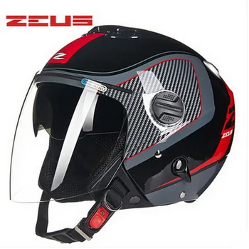 Taiwan ZEUS Half Face motorcycle helmet spring autumn ABS ZS202FB double-lens motorbike helmets electric bicycle Safety helmets
Taiwan ZEUS Half Face motorcycle helmet spring autumn ABS ZS202FB double-lens motorbike helmets electric bicycle Safety helmets