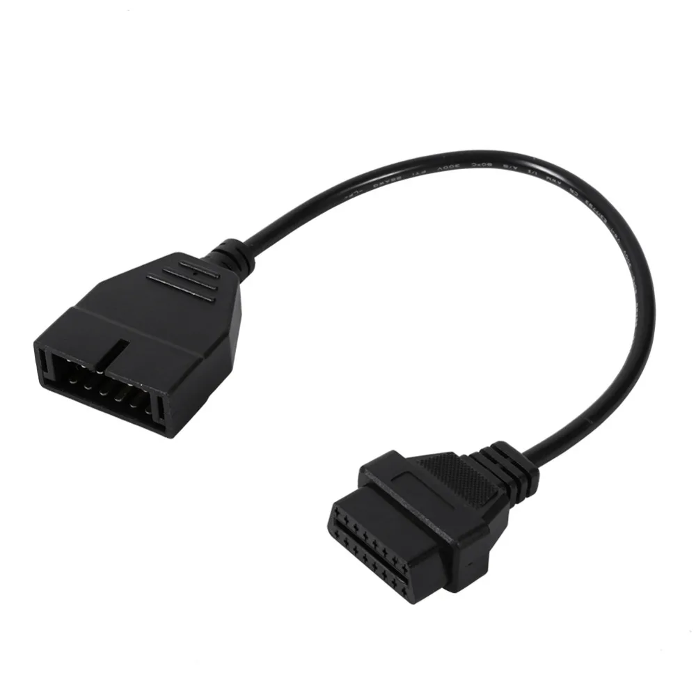 12 Pin OBD1 до 16 Конвертор Кабель-адаптер OBD2 автомобильный диагностический