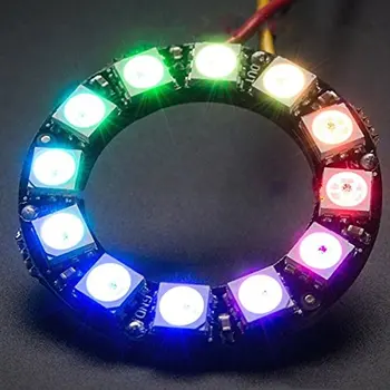 CJMCU 12 Bit WS2812 5050 RGB LED Built-in Full-Color Driving Lights Circle Development Board
CJMCU 12 Bit WS2812 5050 RGB LED Built-in Full-Color Driving Lights Circle Development Board