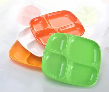 20pcs Melamine 4 Grid Plate Rectangular School Canteen Buffet Dish Snack Meal Tray Plastic Imitation Porcelain Tableware SN1287
20pcs Melamine 4 Grid Plate Rectangular School Canteen Buffet Dish Snack Meal Tray Plastic Imitation Porcelain Tableware SN1287