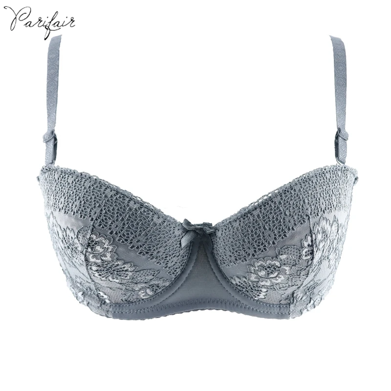 PariFairy Lace Bra Half Cup Demi Cotton Lined Comfortable Plunge Underwire Push Up Bh Sexy Women Underwear Plus Size 36C 38C 40C
PariFairy Lace Bra Half Cup Demi Cotton Lined Comfortable Plunge Underwire Push Up Bh Sexy Women Underwear Plus Size 36C 38C 40C