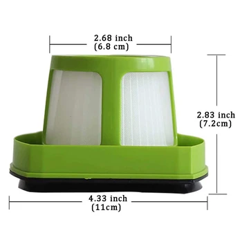 4 Pack Replacement Vacuum Filter Compatible With Bissell 1782 17823 Pet Hair Eraser Hand Vac
4 Pack Replacement Vacuum Filter Compatible With Bissell 1782 17823 Pet Hair Eraser Hand Vac