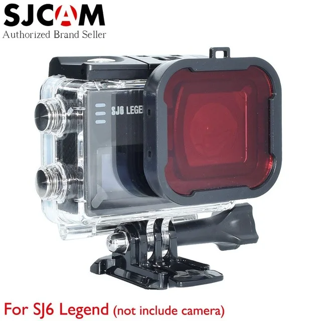 LANBEIKA For SJCAM SJ6 Diving Waterproof Case 4 Color Filter Lens Underwater Accessories for SJ 6 Legend 4K Wifi Camera
LANBEIKA For SJCAM SJ6 Diving Waterproof Case 4 Color Filter Lens Underwater Accessories for SJ 6 Legend 4K Wifi Camera