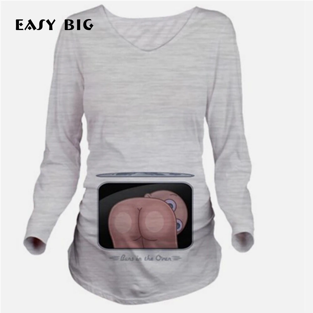 EASY BIG Summer Plus Size Original Pregnant Women T-shirts Maternity Tees Clothes Nursing Top Pregnancy Long Tee ropa MC0026
EASY BIG Summer Plus Size Original Pregnant Women T-shirts Maternity Tees Clothes Nursing Top Pregnancy Long Tee ropa MC0026