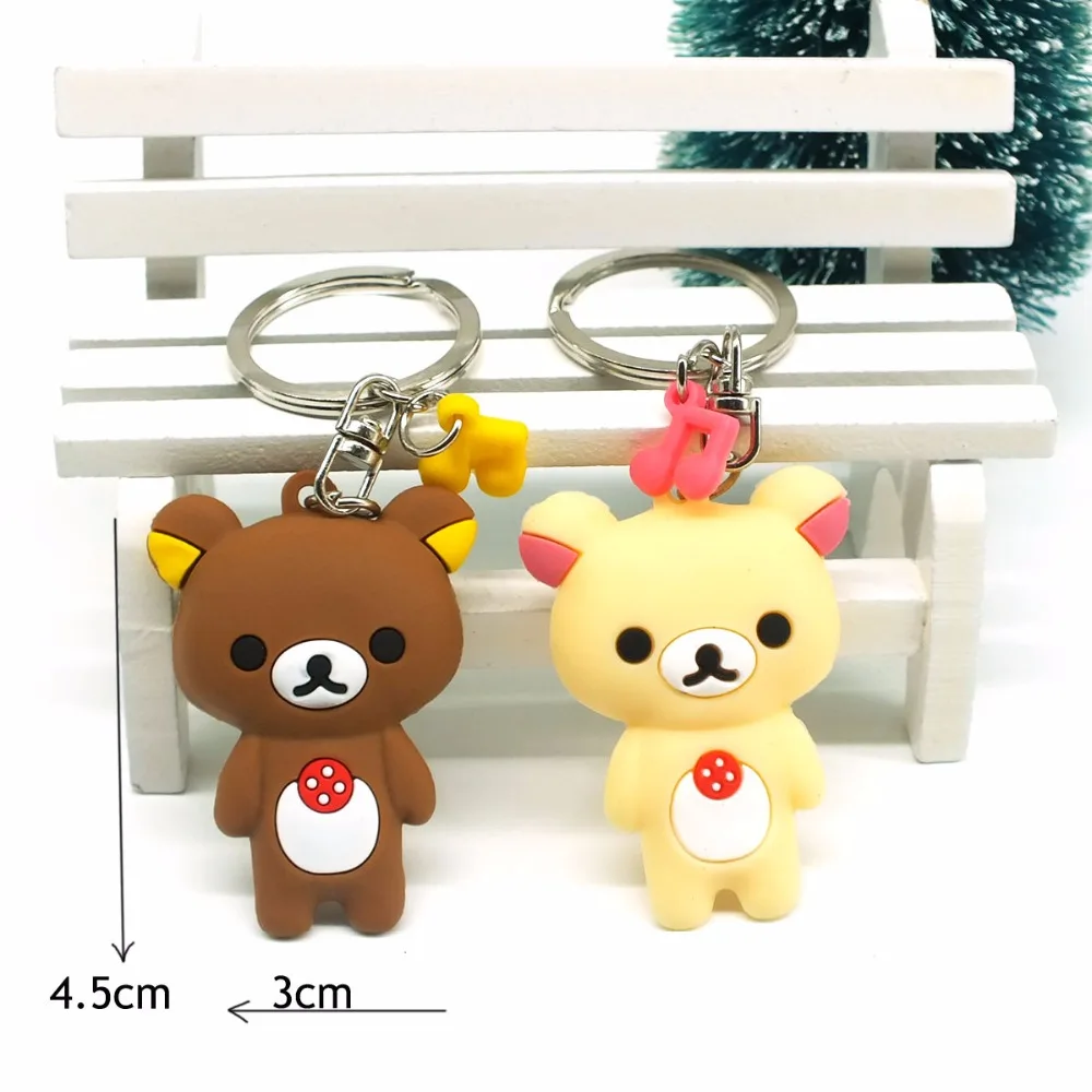 1 PCS Funny Cartoon Animal Keychains Card Package Cute Chinese Panda Anime Cat Bear Silicone Keyring Kawaii Present Female Gift
1 PCS Funny Cartoon Animal Keychains Card Package Cute Chinese Panda Anime Cat Bear Silicone Keyring Kawaii Present Female Gift