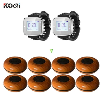 High-efficiency 433.92Mhz Restaurant Receiver Watch Transmitter Button Wireless Calling System (2 watch+ 8button)
High-efficiency 433.92Mhz Restaurant Receiver Watch Transmitter Button Wireless Calling System (2 watch+ 8button)