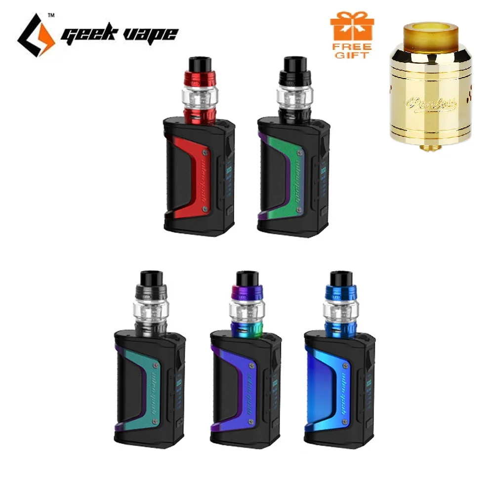 Free Gift! New Color Geekvape Aegis Legend 200W TC Kit with 4ml Alpha Tank & All-new AS Chipset & Waterproof E-cig Vape Kit
Free Gift! New Color Geekvape Aegis Legend 200W TC Kit with 4ml Alpha Tank & All-new AS Chipset & Waterproof E-cig Vape Kit