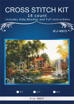 oneroom Rural cottage Scenery Embroidery Needlework Crafts 14CT Unprinted DMC DIY Quality Cross Stitch Kits Handmade Arts Decor
oneroom Rural cottage Scenery Embroidery Needlework Crafts 14CT Unprinted DMC DIY Quality Cross Stitch Kits Handmade Arts Decor