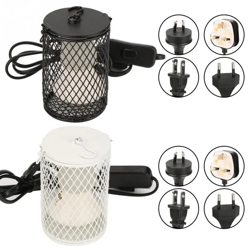 100W Far-Infrared Ceramic Pet Heating Lamp With Iron Cage for ortoise Lizard Spider Reptile Box Warmer Light Bulbs
100W Far-Infrared Ceramic Pet Heating Lamp With Iron Cage for ortoise Lizard Spider Reptile Box Warmer Light Bulbs