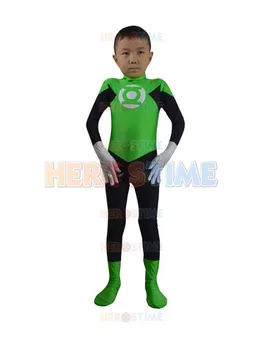 Classic Child Green Lantern Costume Spandex full body Superhero Zentai Suit Halloween Costume 
Classic Child Green Lantern Costume Spandex full body Superhero Zentai Suit Halloween Costume