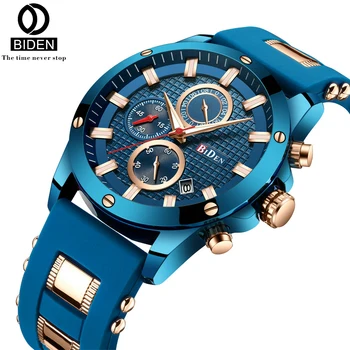 BIDEN Top Luxury Brand Men Watch Back Light Hands Business Fashion Casual Men Quartz Watches Waterproof Clock Montre Homme 2020
BIDEN Top Luxury Brand Men Watch Back Light Hands Business Fashion Casual Men Quartz Watches Waterproof Clock Montre Homme 2020
