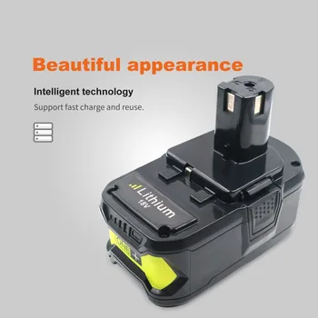 18V 4000mAh Li-ion cell Rechargeable power tool battery For RYOBI P108 RB18L40 High Capacity Lasting power Stable discharge
18V 4000mAh Li-ion cell Rechargeable power tool battery For RYOBI P108 RB18L40 High Capacity Lasting power Stable discharge