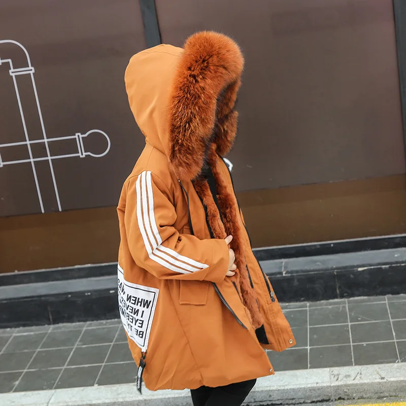 Children Winter Big Real Raccoon Fur Hooded Thick Warm Parkas Jackets Boy Girls Fashion 2018 Casual Real Liner Coats Bing Bunny
Children Winter Big Real Raccoon Fur Hooded Thick Warm Parkas Jackets Boy Girls Fashion 2018 Casual Real Liner Coats Bing Bunny