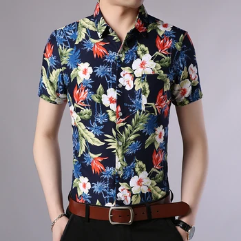 Hot sale summer mens floral shirt male casual flowers printed clothes short sleeve dress shirts free shipping
Hot sale summer mens floral shirt male casual flowers printed clothes short sleeve dress shirts free shipping