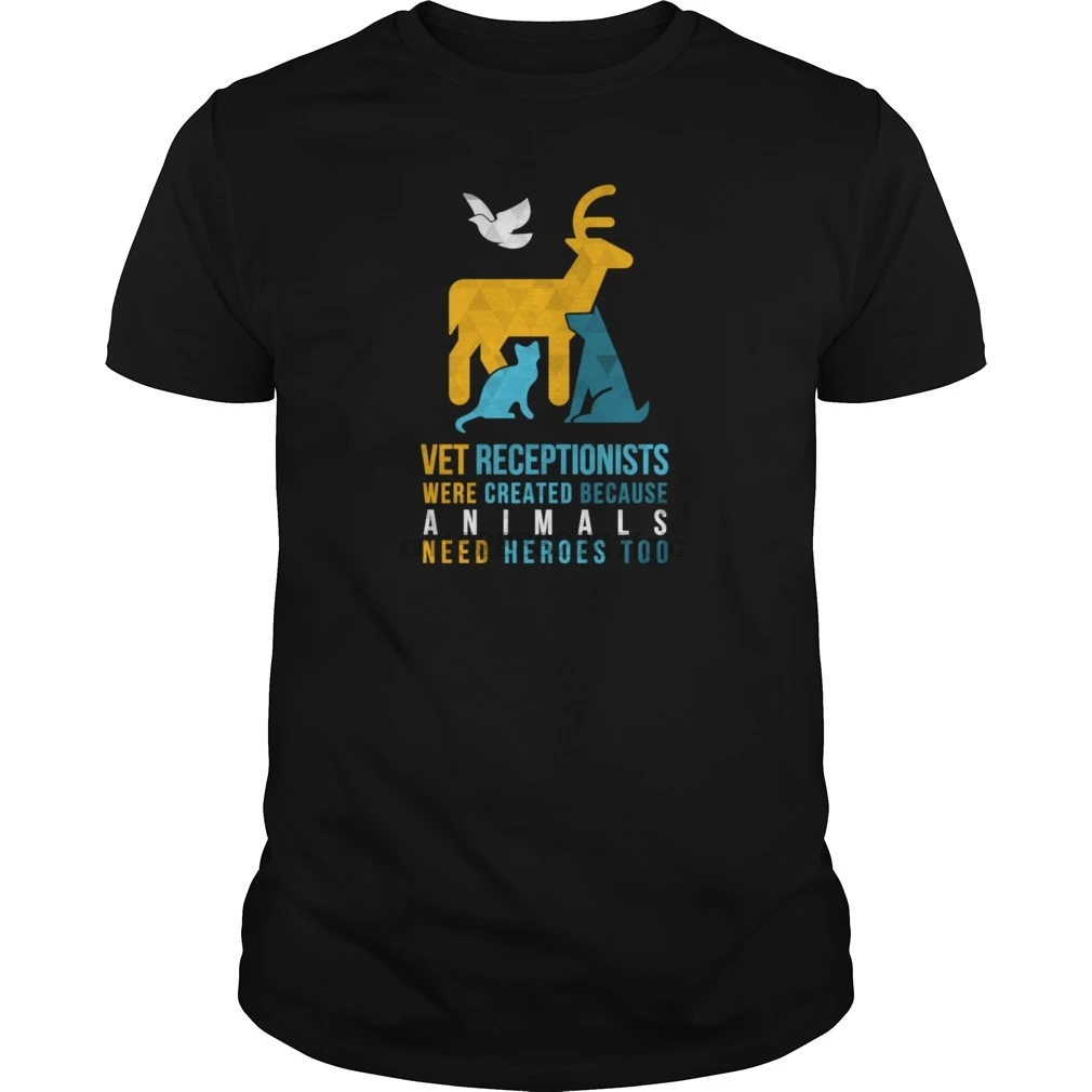 Men Short sleeve tshirt Vet Receptionist Heroes Veterinary T Shirt T Shirts Men's Premium T Shirt cool Women t-shirt
Men Short sleeve tshirt Vet Receptionist Heroes Veterinary T Shirt T Shirts Men's Premium T Shirt cool Women t-shirt